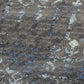50" X 70" Chocolate And Blue Geometric Polyester Woven Plush Throw Blanket