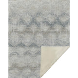 50" X 70" Linen And Gray Geometric Microfiber Plush Throw Blanket