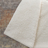 50" X 70" Orange Gold And Gray Geometric Plush Throw Blanket