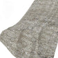 50" X 70" Gray And Charcoal Floral Polyester Woven Plush Throw Blanket