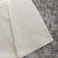 50" X 70" Chocolate And Ivory Floral Polyester Woven Plush Throw Blanket