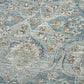 50" X 70" Ivory Coffee And Teal Damask Microfiber Plush Throw Blanket