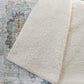 50" X 70" Linen Coffee And Teal Floral Microfiber Plush Throw Blanket