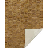50" X 70" Brown Beige And Coffee Geometric Microfiber Plush Throw Blanket