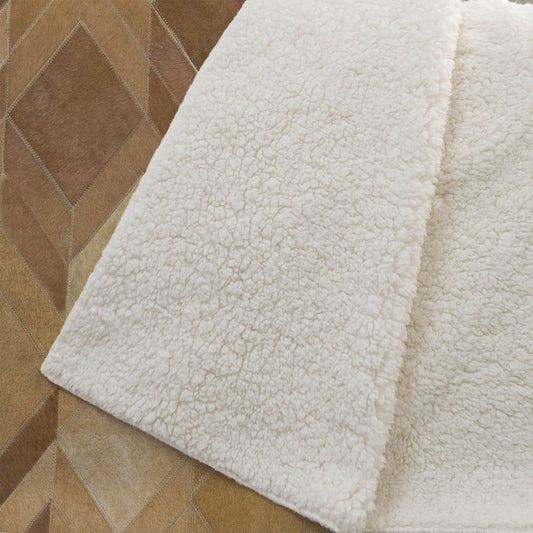 50" X 70" Brown Beige And Gold Geometric Polyester Woven Plush Throw Blanket