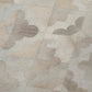 50" X 70" Ivory Beige And Gray Geometric Polyester Woven Plush Throw Blanket