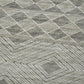 50" X 70" Taupe And Ivory Geometric Plush Throw Blanket