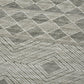 50" X 70" Taupe And Ivory Geometric Polyester Woven Plush Throw Blanket