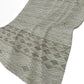 50" X 70" Taupe And Ivory Geometric Polyester Woven Plush Throw Blanket