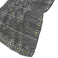 50" X 70" Gray And Gold Geometric Plush Throw Blanket