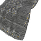 50" X 70" Gray And Gold Geometric Polyester Woven Plush Throw Blanket