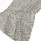 50" X 70" Taupe And Beige Floral Polyester Woven Plush Throw Blanket