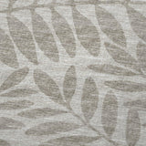 50" X 70" Taupe And Beige Floral Polyester Woven Plush Throw Blanket