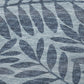 50" X 70" Blue And Sky Blue Floral Polyester Woven Plush Throw Blanket