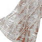 50" X 70" Rust And Beige Geometric Polyester Woven Plush Throw Blanket