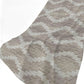50" X 70" Tan And Beige Geometric Polyester Woven Plush Throw Blanket