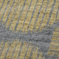 50" X 70" Gray And Gold Geometric Polyester Woven Plush Throw Blanket