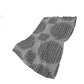 50" X 70" Charcoal And Gray Geometric Plush Throw Blanket