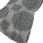 50" X 70" Charcoal And Gray Geometric Polyester Woven Plush Throw Blanket