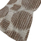 50" X 70" Brown And Beige Geometric Plush Throw Blanket