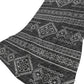 50" X 70" Gray And Charcoal Geometric Polyester Woven Plush Throw Blanket