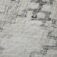 50" X 70" Taupe And Ivory Abstract Plush Throw Blanket