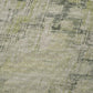 50" X 70" Green And Beige Abstract Polyester Woven Plush Throw Blanket