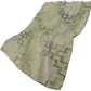50" X 70" Green And Beige Abstract Polyester Woven Plush Throw Blanket