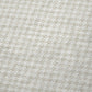 50" X 70" Linen And Ivory Houndstooth Polyester Woven Plush Throw Blanket