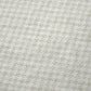 50" X 70" Linen And Ivory Microfiber Houndstooth Plush Throw Blanket