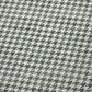 50" X 70" Green And White Houndstooth Polyester Woven Plush Throw Blanket