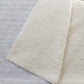 50" X 70" Linen And Ivory Microfiber Striped Plush Throw Blanket