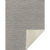 50" X 70" Taupe And Ivory Striped Microfiber Plush Throw Blanket