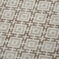 50" X 70" Taupe And Beige Geometric Microfiber Plush Throw Blanket