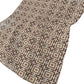 50" X 70" Rust And Beige Geometric Polyester Woven Plush Throw Blanket