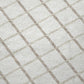50" X 70" Ivory And Taupe Geometric Microfiber Plush Throw Blanket