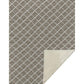 50" X 70" Taupe And Beige Microfiber Geometric Plush Throw Blanket