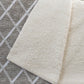 50" X 70" Taupe And Beige Microfiber Geometric Plush Throw Blanket