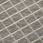 50" X 70" Taupe And Beige Geometric Microfiber Plush Throw Blanket