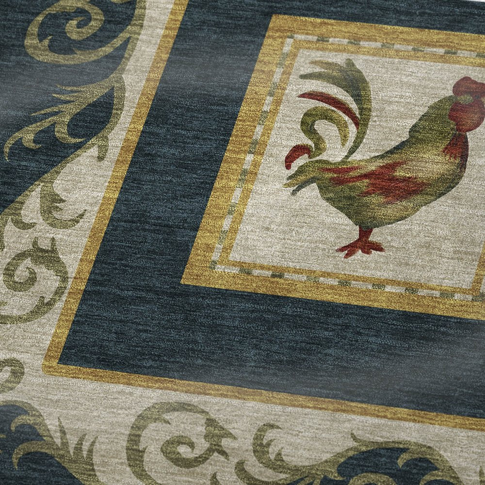 50" X 70" Gold Red And Ivory Animal Print Polyester Woven Plush Throw Blanket