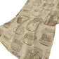 50" X 70" Beige And Brown Geometric Polyester Woven Plush Throw Blanket