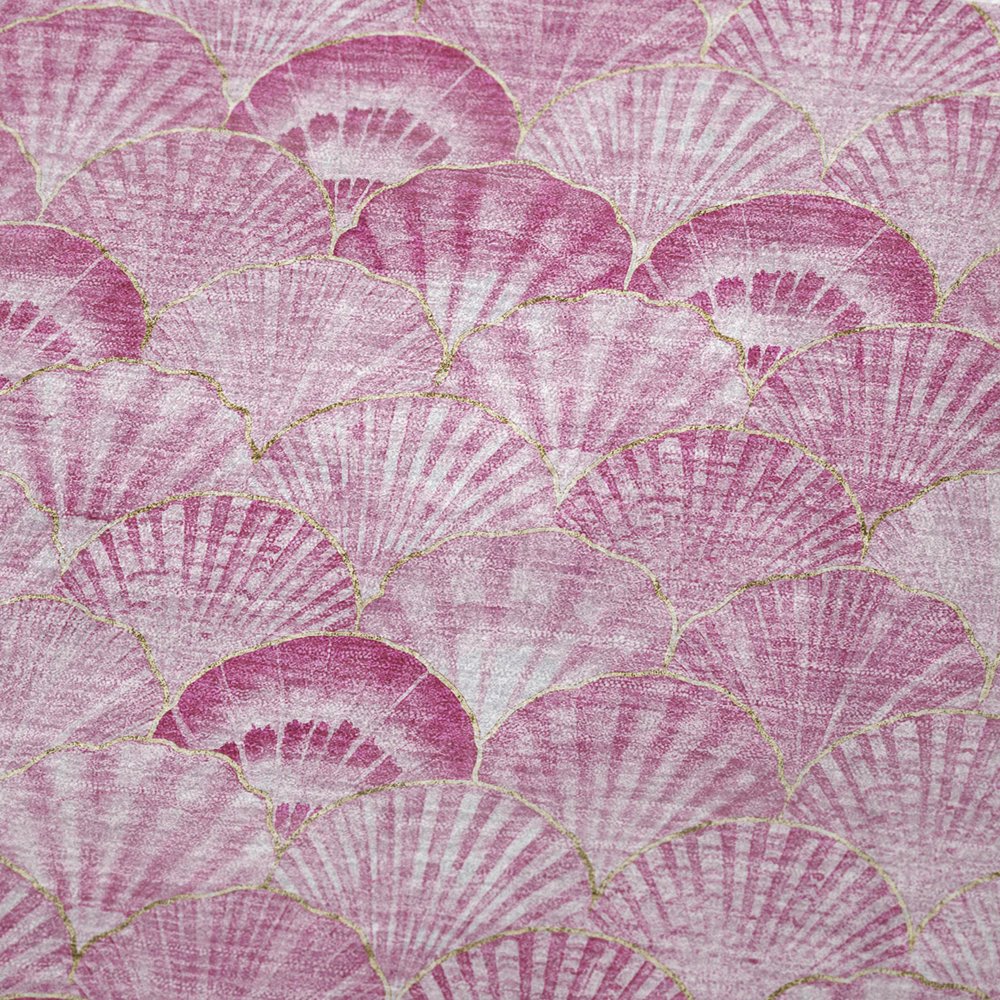 50" X 70" Pink And Ivory Animal Print Polyester Woven Plush Throw Blanket