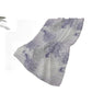 50" X 70" Purple Ivory And Gray Floral Plush Throw Blanket