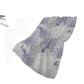 50" X 70" Purple Ivory And Gray Floral Polyester Woven Plush Throw Blanket