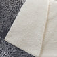50" X 70" Midnight Ivory And Gray Floral Polyester Woven Plush Throw Blanket
