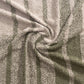 50" X 60" Gray And Green Striped Polyester Woven Throw Blanket