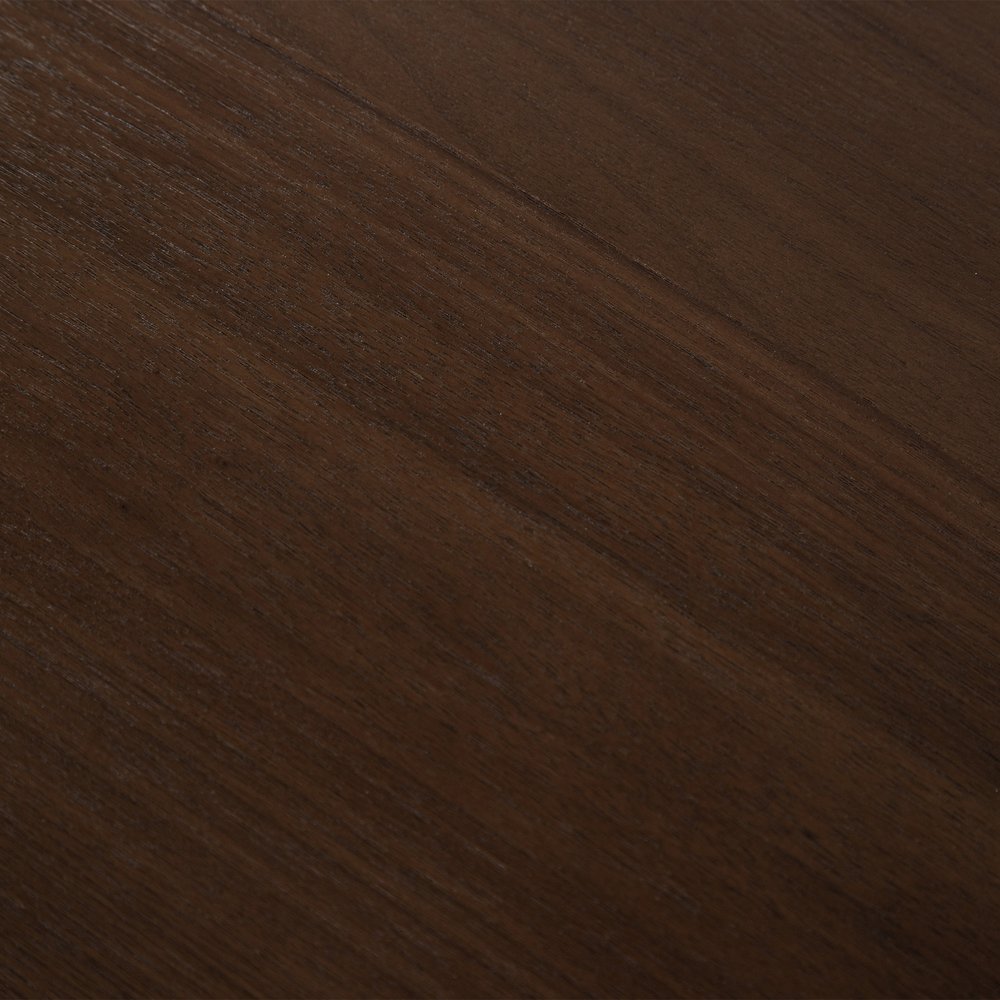 78" Brown Solid Wood Double Pedestal Base Oval Dining Table