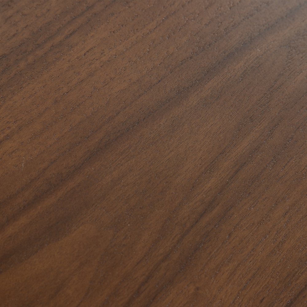 59" Brown Solid Wood Round Top Dining Table