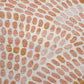 50" X 70" Peach And Ivory Abstract Microfiber Plush Throw Blanket