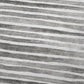 50" X 70" Gray And Ivory Microfiber Striped Plush Throw Blanket